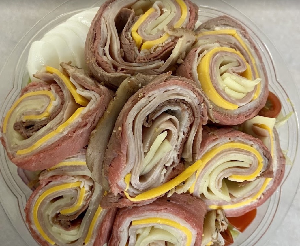 Deli pinwheels from Stage Door East Deli